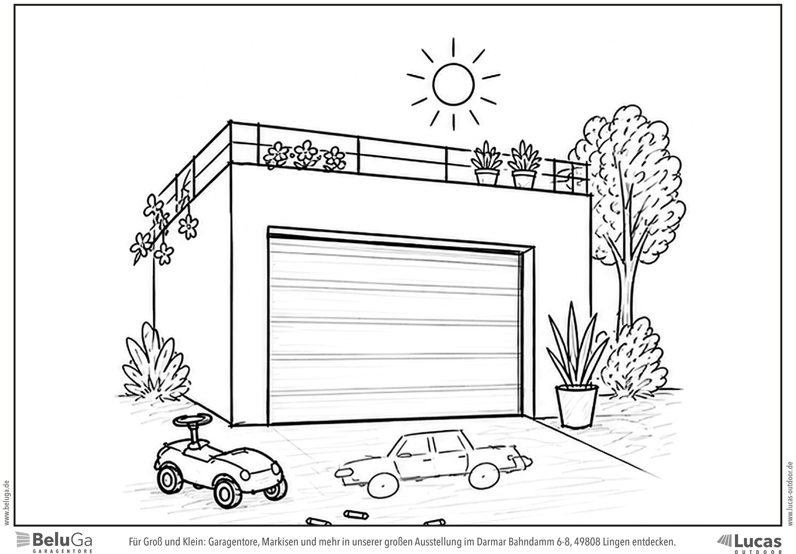 Vorschau: Vor der Garage